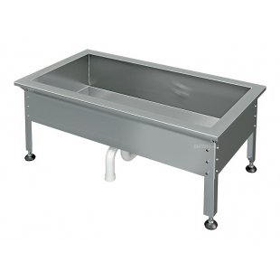 Washing bath Mariholodmash VM-1-0.2-0.8/1.55 ​​(stainless steel)