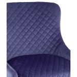 Stitch Chair, Royal Blue Velvet