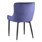 Stitch Chair, Royal Blue Velvet