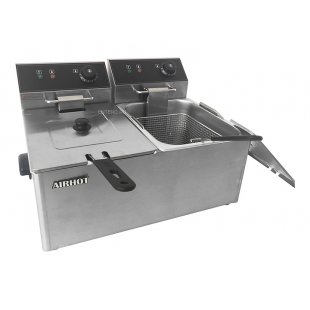 Airhot EF10+10 Deep Fryer