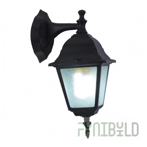 Lamp on a rod Bremen black lower