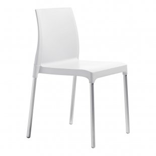 Plastic chair Chloe Chair Mon Amour, linen