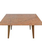 Dining table Richmond ocher