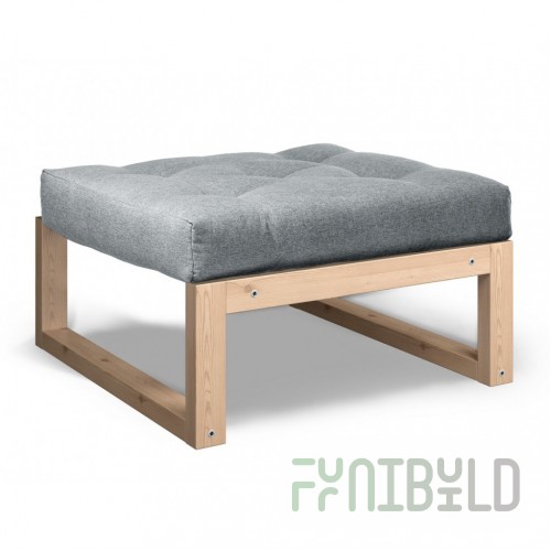 Pouf Amber gray