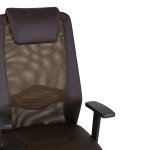 TopChairs Studio office chair, brown