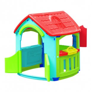 Playhouse with kitchen