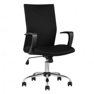 TopChairs Balance office chair, black