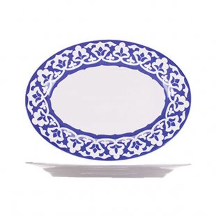 Oval plate East L25