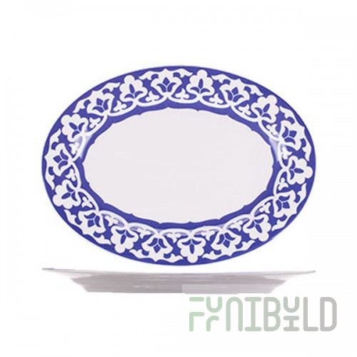 Oval plate East L25