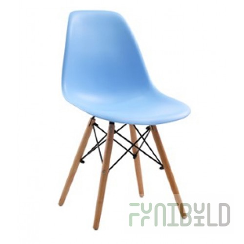 Eames chair blue