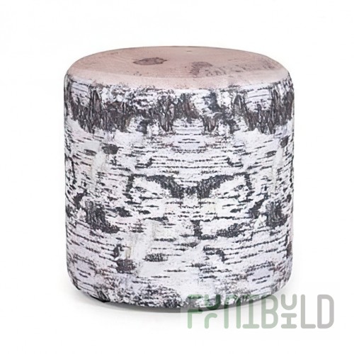 Pouf Buf Wood birch