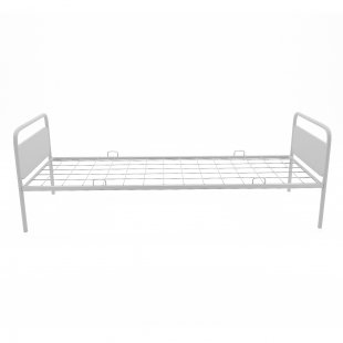 Metal bed Iskra with backrest