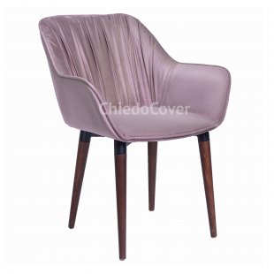 Chair Euphoria, brown legs