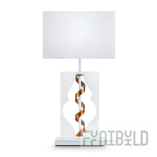 Table lamp Intreccio white