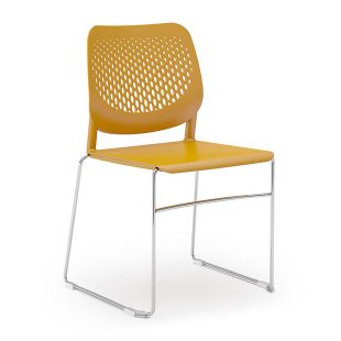 One Shot plastic chair on runners