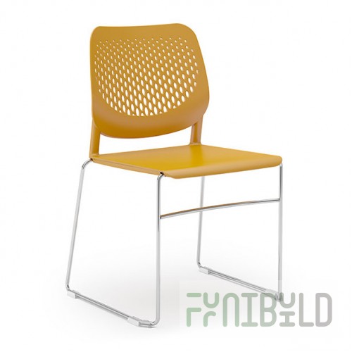 One Shot plastic chair on runners