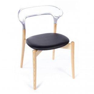 Christoff chair with transparent back