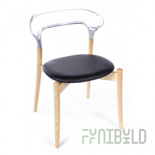 Christoff chair with transparent back