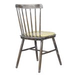 Tucker chair, patina, with beige cushion