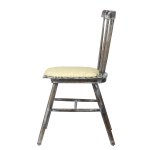 Tucker chair, patina, with beige cushion