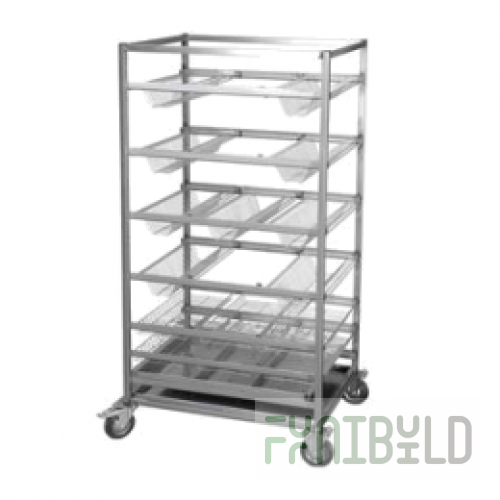 Metal rack SPP-02 mobile