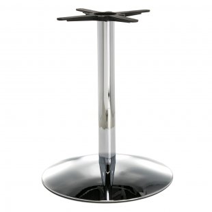 Chromed table base 0114