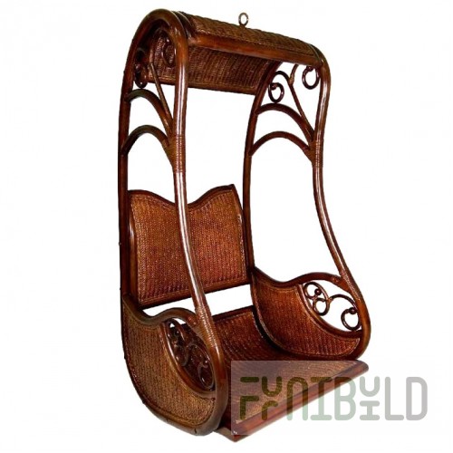 Sikforce hanging chair made of natural rattan