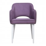 Chair Rose, lilac velor