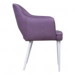 Chair Rose, lilac velor