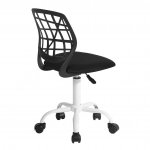 Children's computer chair Elsa black