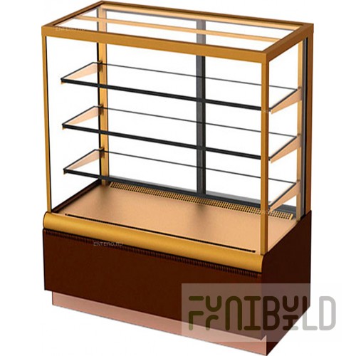 Confectionery display case Carboma KC70 VM 0.9-1 (ВХСв - 0.9д Сube)