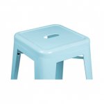 Tolix bar stool blue matte