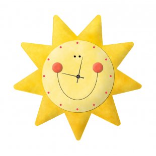 Wall clock Sunny