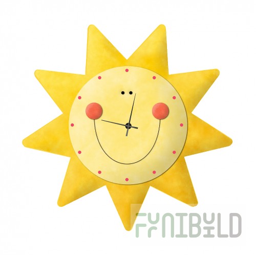 Wall clock Sunny