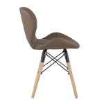 Chair Bon eco-leather, brown Chair Bon eco-leather, brown
