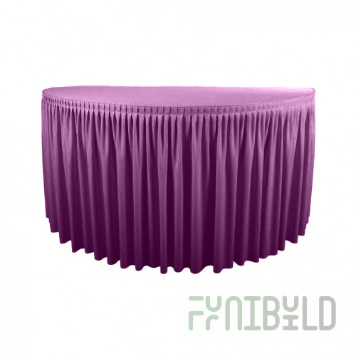 Banquet skirt 02, purple