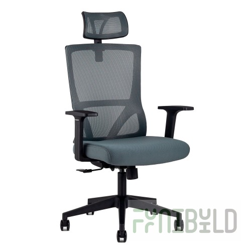 TopChairs Local Executive Chair Grey