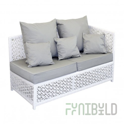 VEIL module 2-seater corner right