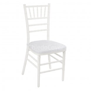 Cushion 01 for Chiavari chair, 3cm, white