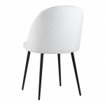 Chair Marcel microvelour light gray