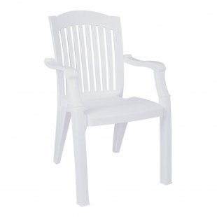 Plastic chair Classic, white