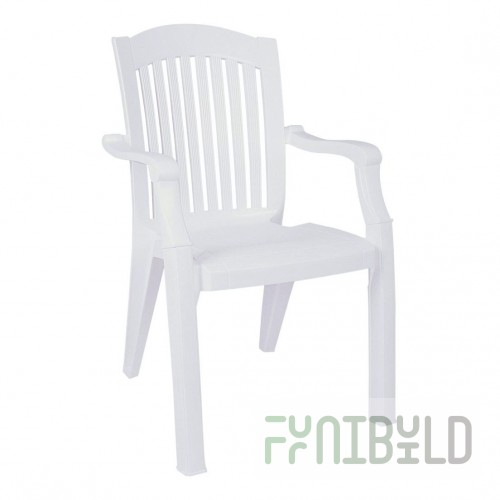 Plastic chair Classic, white