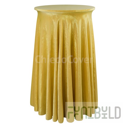 Table Cover 21 Festive, Gold