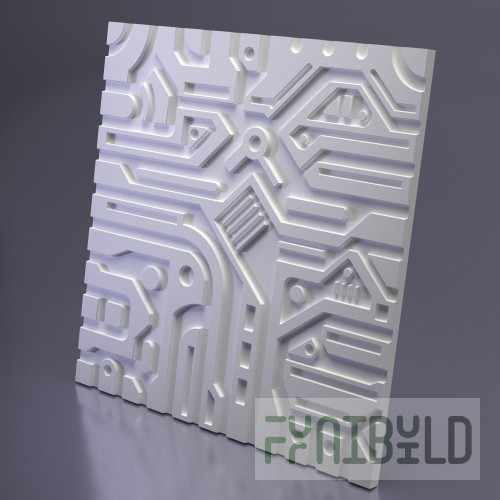 Gypsum 3D panel Ex-Machine