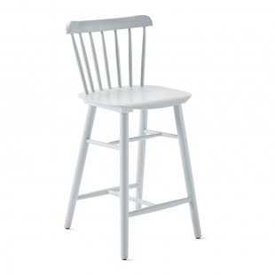 Tucker Bar Stool, Light Gray Wooden