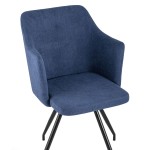 Sling Chair Rotating Blue