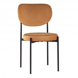 Chair Barbara velour terracotta