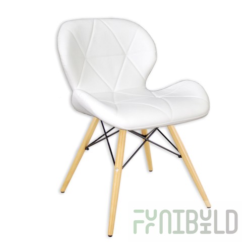 Eames DSW DEEP chair, light legs