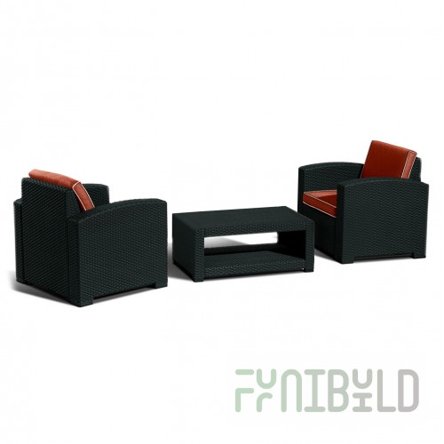 Rattan furniture set LUX 2