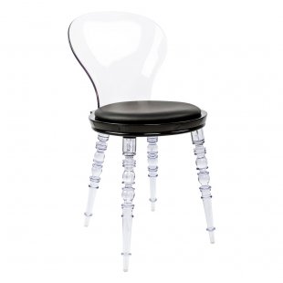 Chair Babel, black with black insert